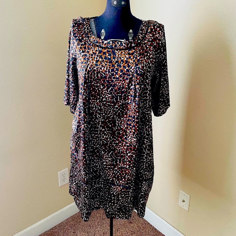 Francesca’s Leopard shift dress